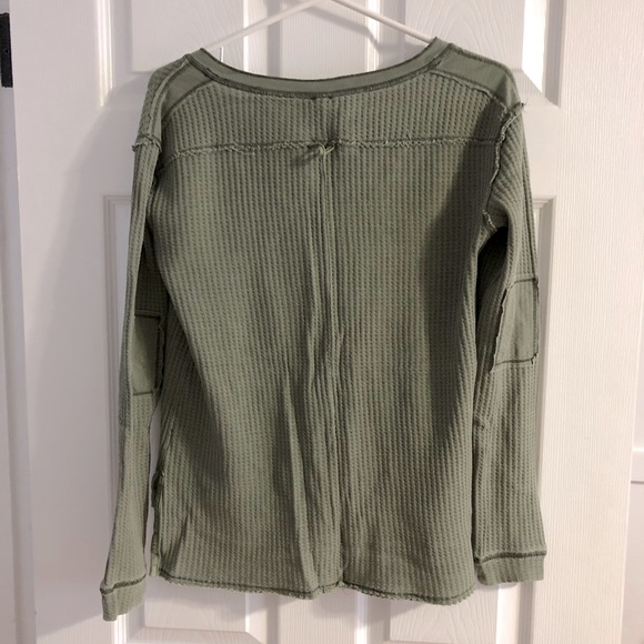 We The Free by Free People Thermal Shirt - Picture 2 of 2